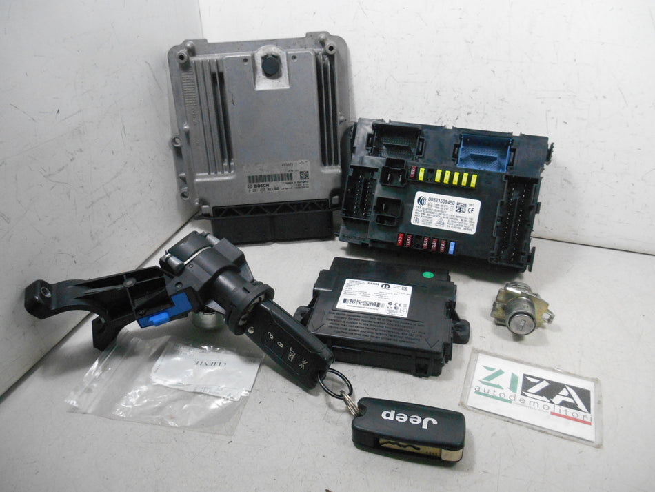 Kit Chiave ECU Jeep Renegade Res. 2.0 Mjet 140cv 2020 46338313 0281035022