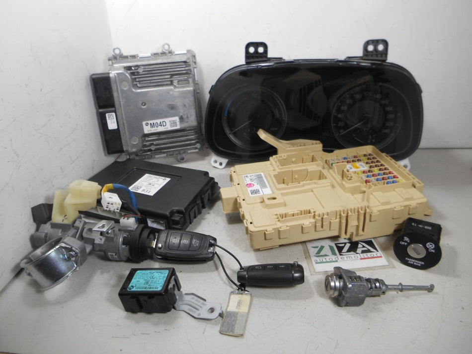 Kit Chiave ECU Hyundai Kona OS 1.6 GDi Hybrid 77.2kw 105cv G4LE 2019 391B1-03AE1 391B5-03AE0