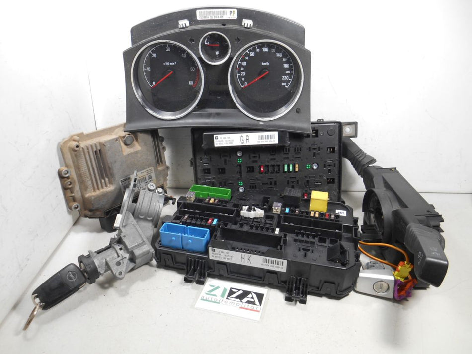 Kit Chiave ECU Opel Astra H 1.7 CDTI 74kw 101cv Z17DTH 2005 55556829