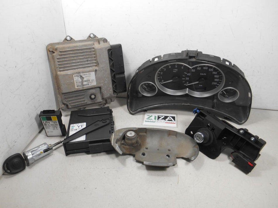 Kit Chiave ECU Opel Corsa C 1.3 CDTI 51kw 70cv Z13DT 2005 55196352
