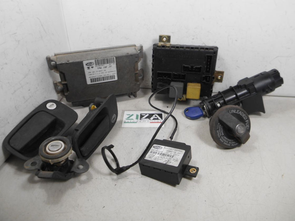Kit Chiave ECU Lancia Y 1.2 44kw 60cv 840A3000 2001 46545227 IAW16F.3T