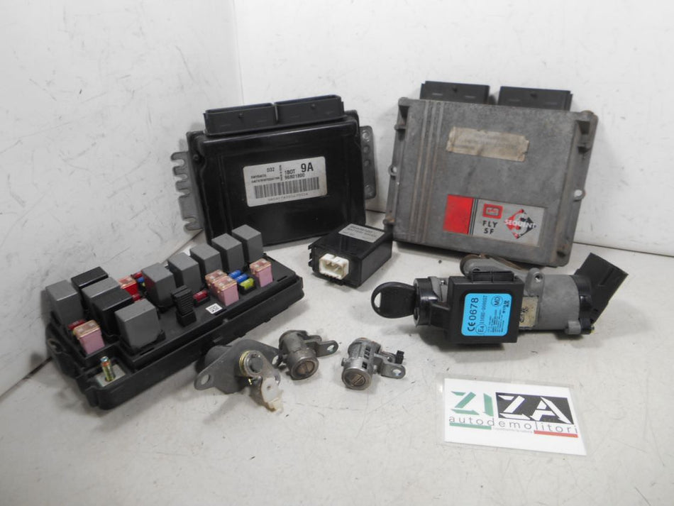 Kit Chiave ECU Chevrolet Matiz 800 B/GPL 38kw 52cv A08S3 2009 96801800
