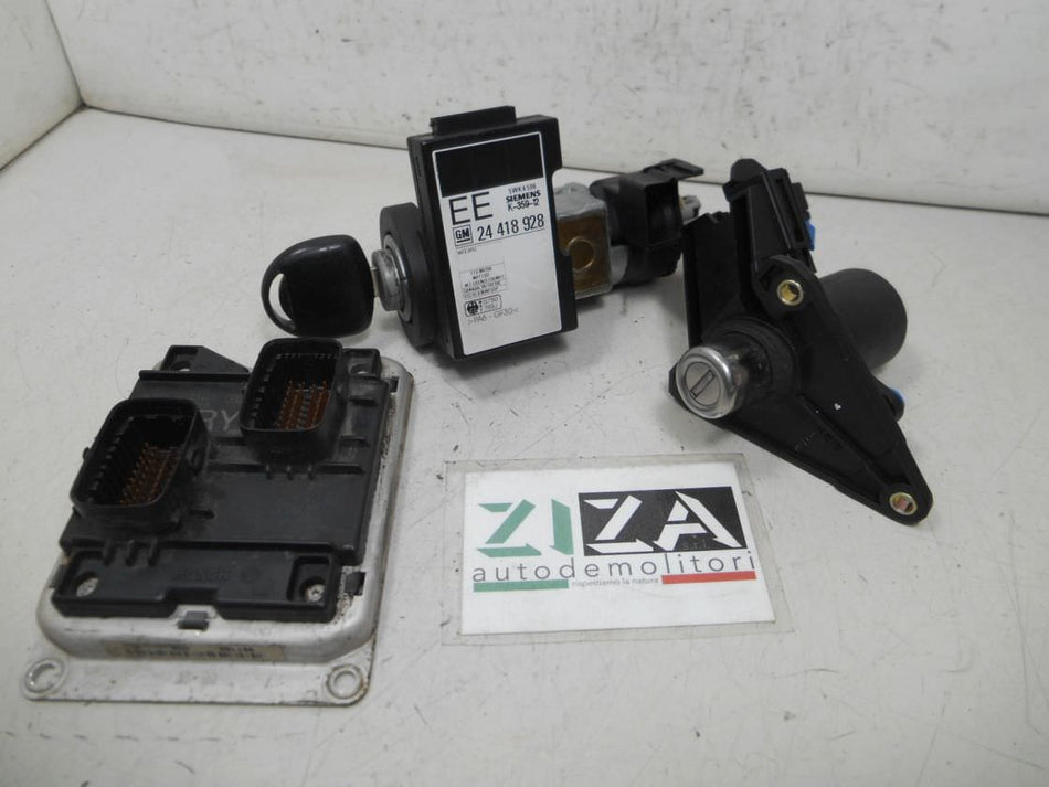Kit Chiave ECU Opel Corsa B 1.0 40kw X10XE 2000 90532609 0261204058