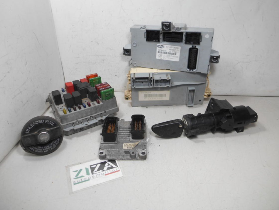 Kit Chiave ECU Alfa 147 1.6 120cv AR32104 2001 0261206715 00468145660