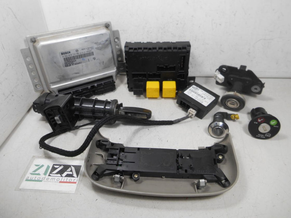 Kit Chiave ECU Lancia Lybra 1.9 JTD 85kw 937A2000 2002 0281010742 46796044