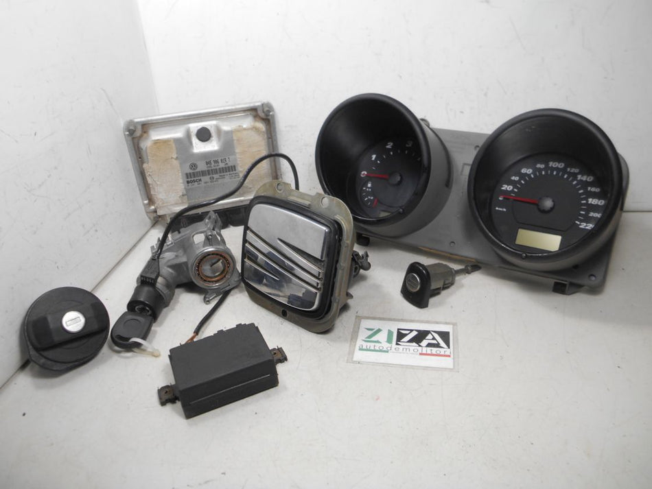 Kit Chiave ECU Seat Arosa 1.4 TDI 75cv AMF 2001 045906019T 0281001804