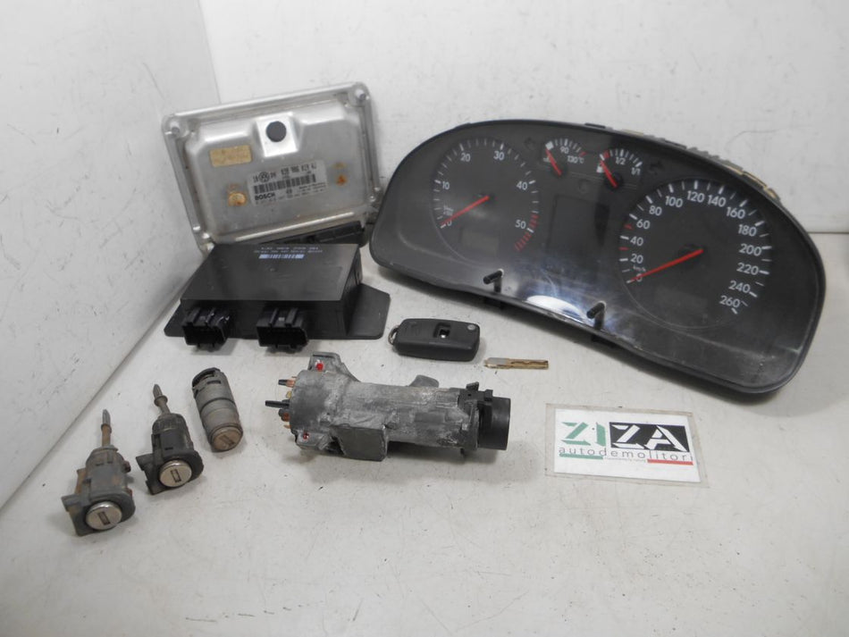 Kit Chiave ECU VW Passat 3BG 1.9 TDI 85kw 115cv AJM 2003 038906019AJ 0281010303