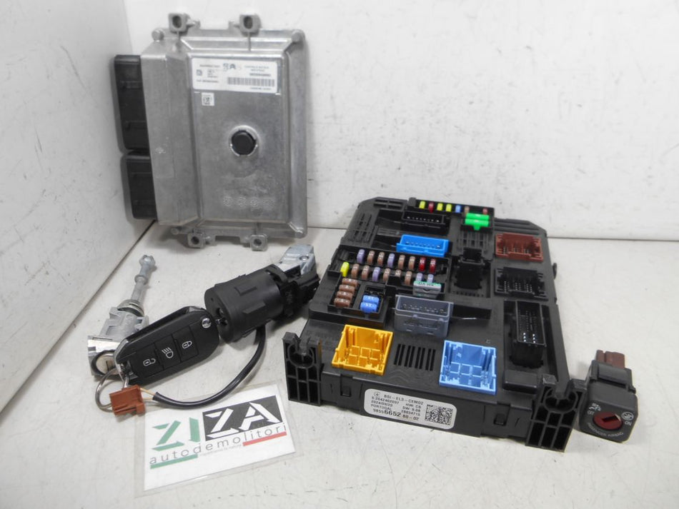Kit Chiave ECU Peugeot 208 II Res 1.2 55kw HM05 2025 9858949880