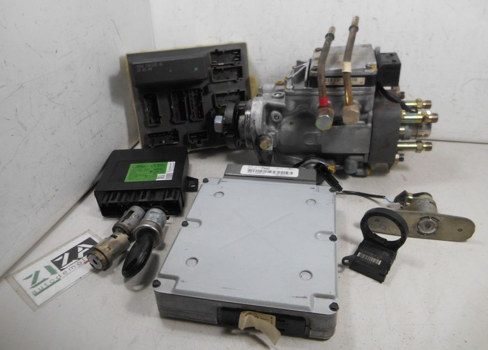 Kit Chiave ECU Ford Focus I 1.8 90cv C9DA 2000 YS4F-12A650-PA XS4Q-9A543-NJ