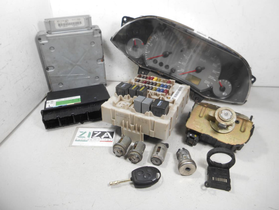 Kit Chiave ECU Ford Focus I 1.6 74kw 100cv FYDB 2002 1M5F-12A650-BC