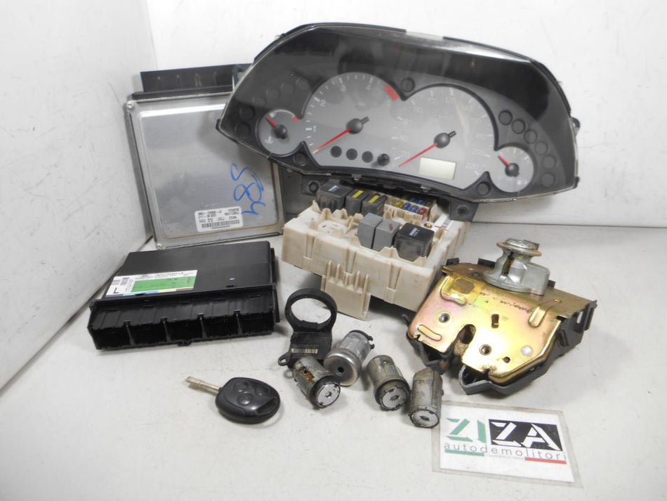 Kit Chiave ECU Ford Focus I 1.8 74kw 101cv FFDA 2004 3M51-12A650-LA 1M5F-10849-VC