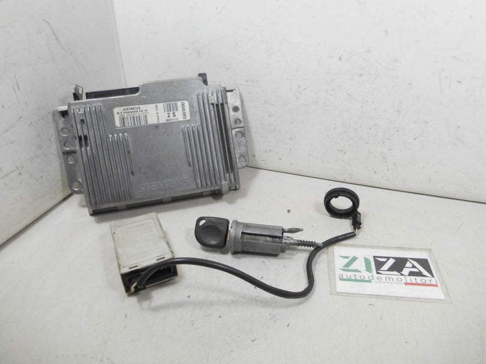 Kit Chiave ECU Daewoo Matiz 800 37,5kw F8CV 2000 96259124 K115000010H