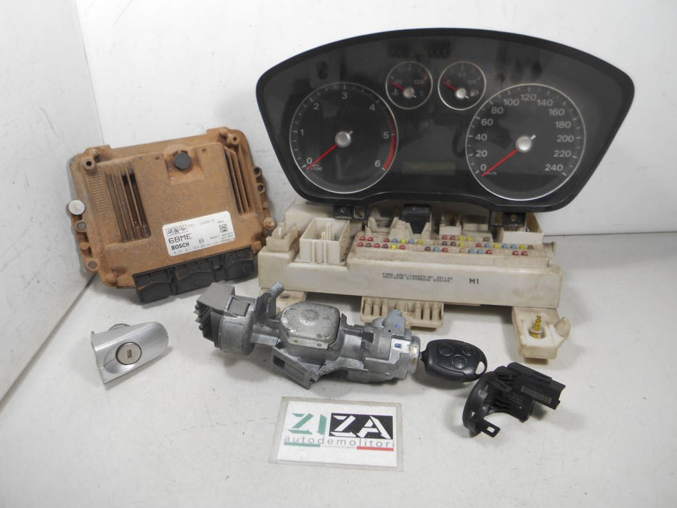 Kit Chiave ECU Ford Focus C-Max 1.6 80kw 109cv G8DA 2005 4M51-12A650-ND