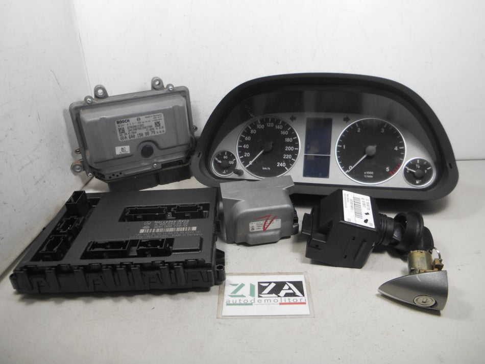Kit Chiave ECU Mercedes W245 B180 2.0 80kw 640940 2006 A6401508879