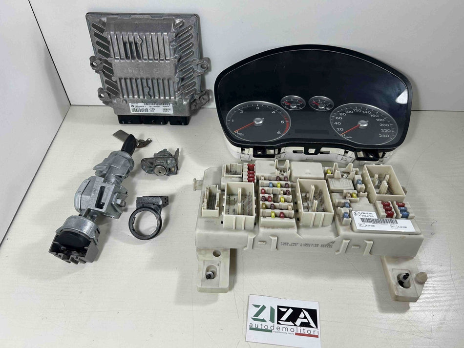 Kit Chiave ECU Ford Focus II 2.0 100kw G6DD 2007 7M51-12A650-ASC