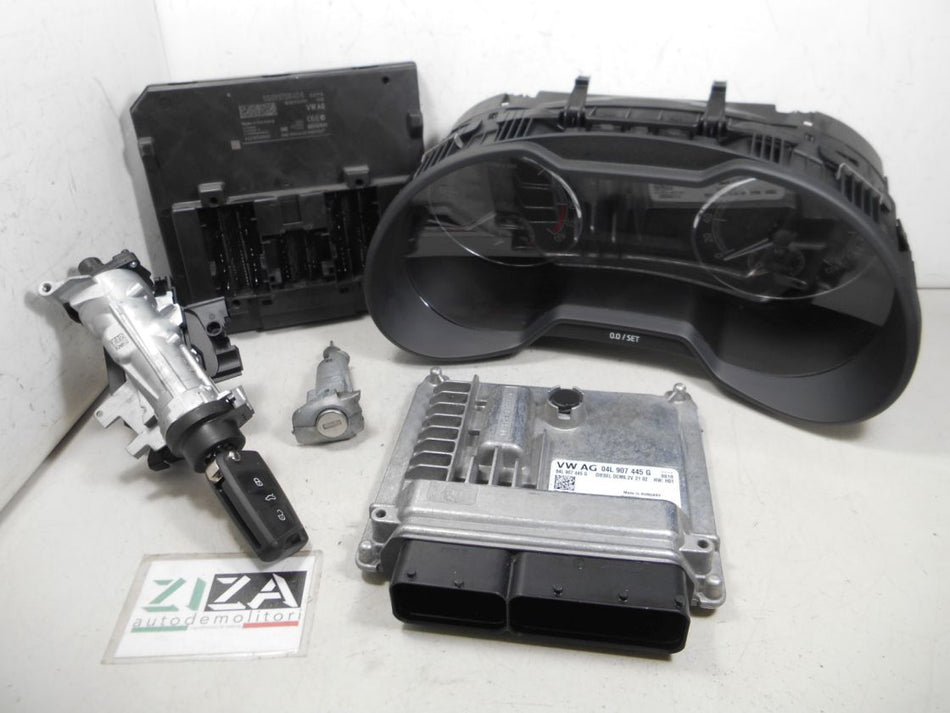 Kit Chiave ECU Skoda Octavia 5E Res 1.6 TDI 85kw DGT 2019 04L907445F 2Q0937089A