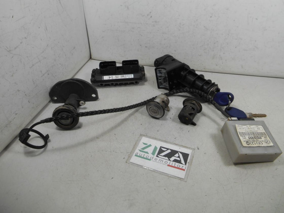 Kit Chiave ECU Fiat Seicento 1.1 40kw 187A1000 2001 71736339 IAW59F.M3