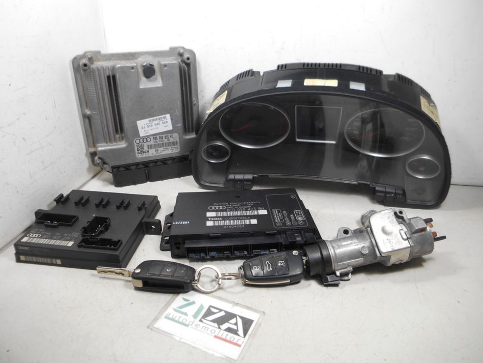 Kit Chiave ECU Audi A4 B7 1.9 TDI 85kw 116cv BKE 2004 03G906016FE