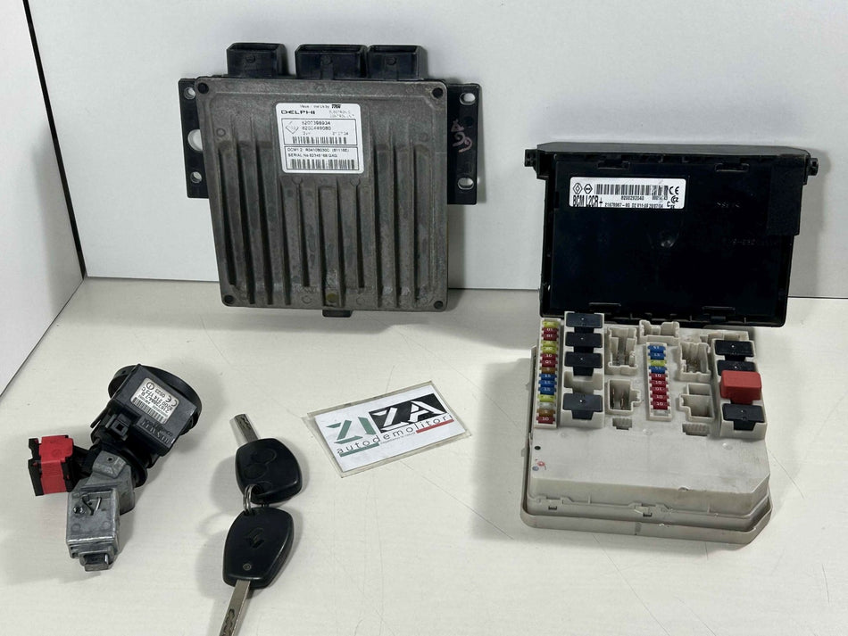 Kit Chiave ECU Renault Modus I 1.5 48kw 65cv K9KJ7 2004 8200398934 8200449080