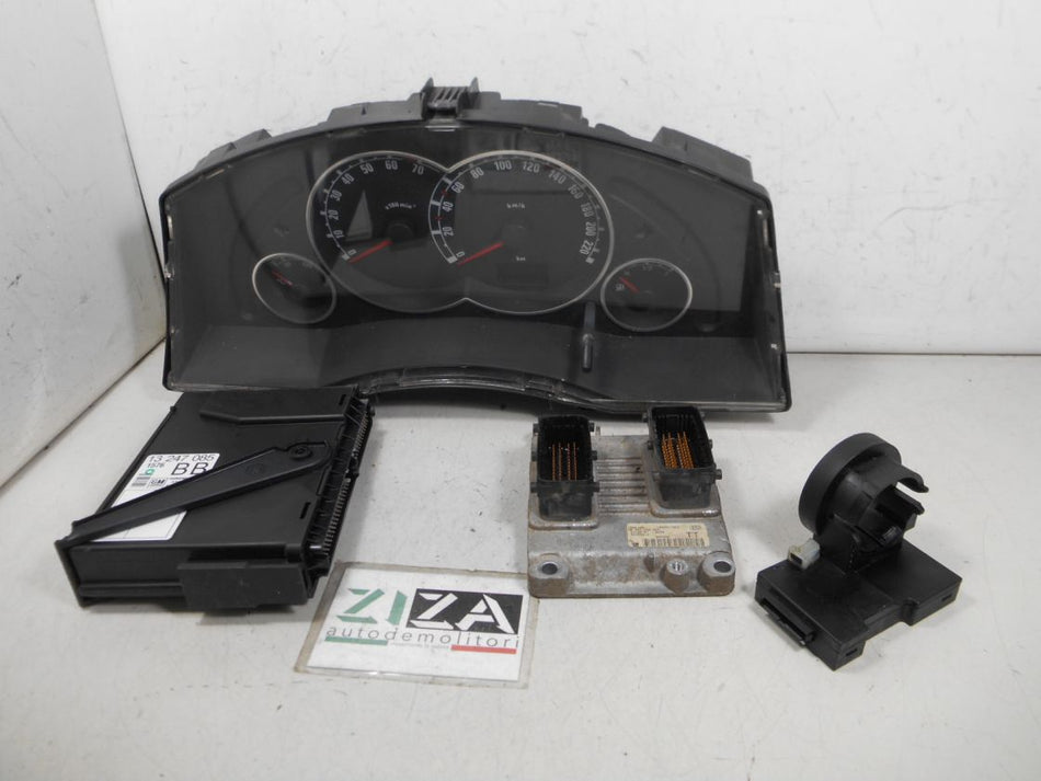 Kit Chiave ECU Opel Meriva A 1.4 90cv Z14XEP 2007 55198927 0261208255