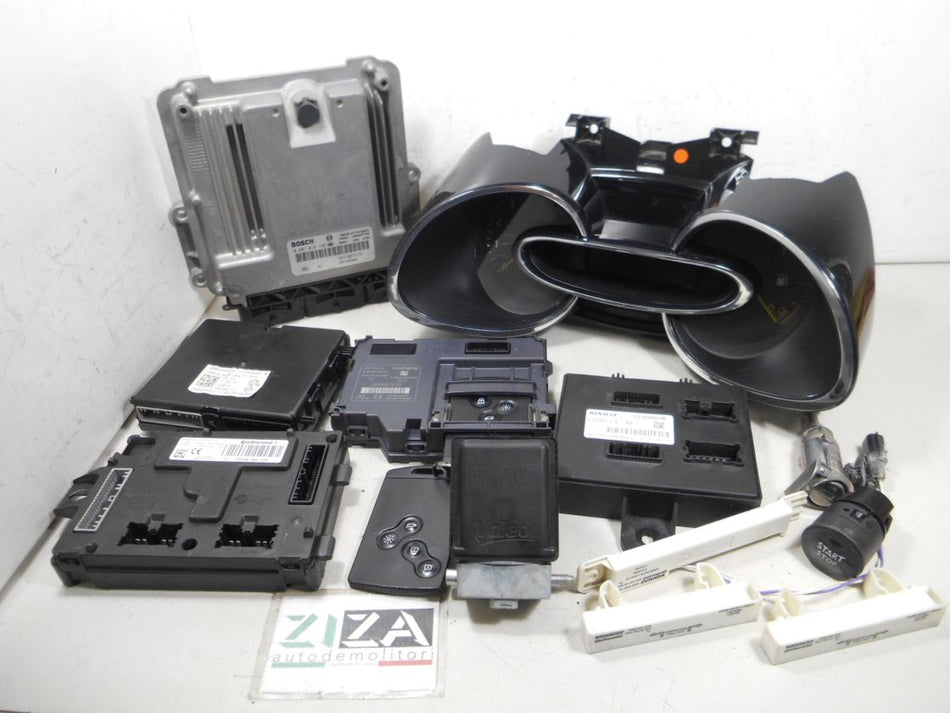 Kit Chiave ECU Renault Clio IV 1.5 DCI 90cv K9KB6 2013 237102747R 237102747R 0281019148
