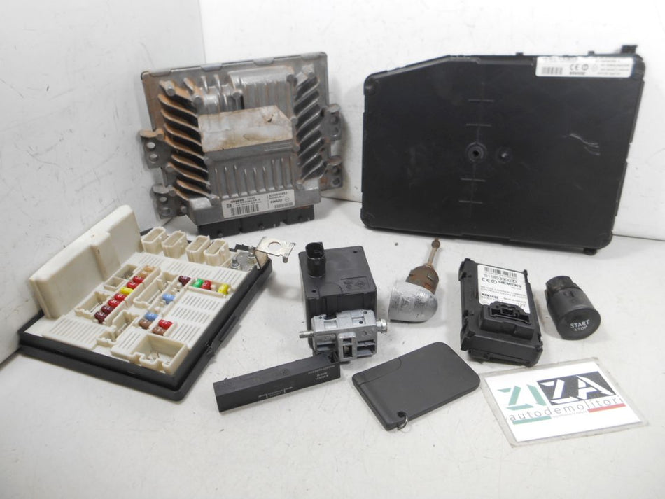 Kit Chiave ECU Renault Scenic II 1.5 106cv K9KP7 2006 8200565863 8200606826