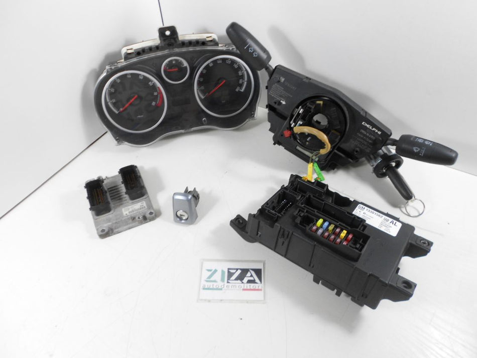 Kit Chiave ECU Opel Corsa D 1.2 80cv Z12XEP 2009 55557933 0261208940