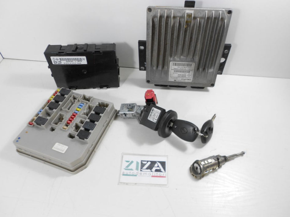 Kit Chiave ECU Renault Clio III 1.5 50kw K9K M7 2008 8200911560 8200619409