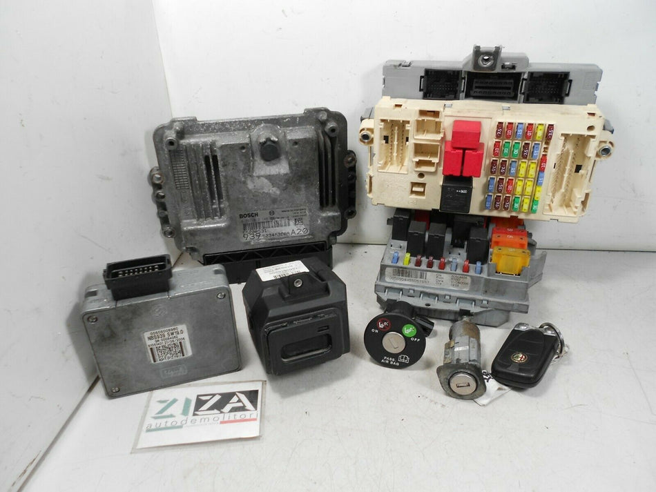 Kit Chiave ECU Alfa 159 2.4 200cv 939A3000 2006 55200531 0281012146