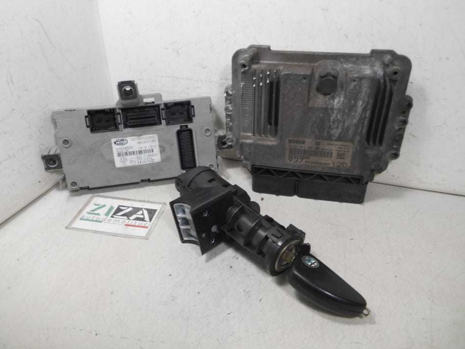 Kit Chiave ECU Alfa 147 1.9 JTDm 120cv 937A3000 2006 55205066 0281012965