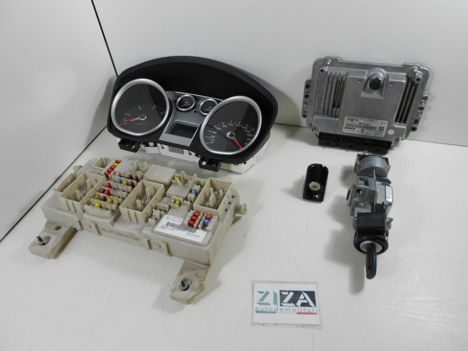 Kit Chiave ECU Ford Focus II 1.6 TDCI 90cv HHDA 2008 8M51-12A650-LE 0281011701