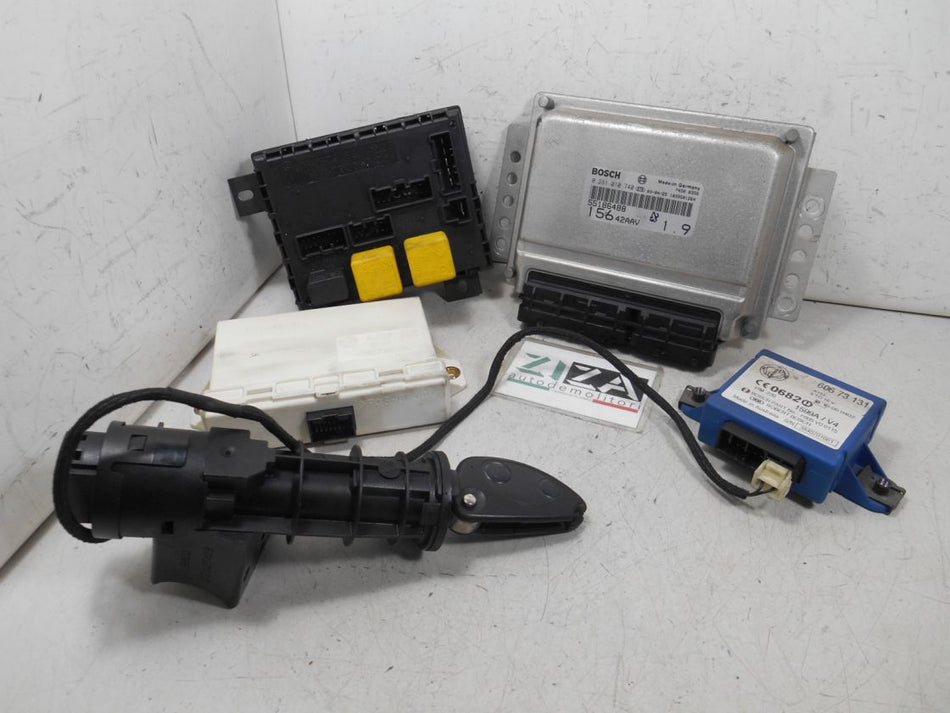 Kit Chiave ECU Alfa 156 1.9 JTD 85kw 116cv 937A2000 2003 0281010740