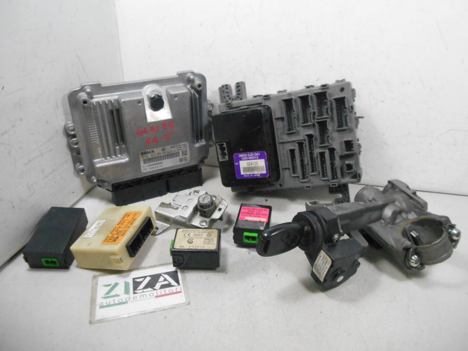 Kit Chiave ECU Honda FR-V 2.2 140cv N22A1 2006 37825-RJL-G020 0281012250
