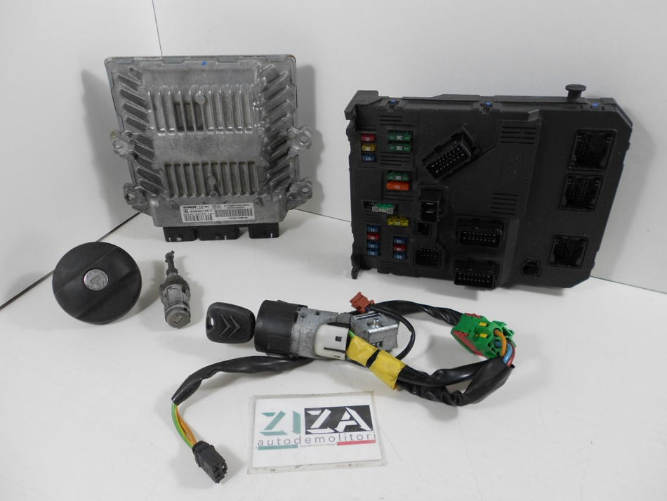 Kit Chiave ECU Citroen C3 I 1.4 50kw 8HX 2004 SID804 5WS40115C-T