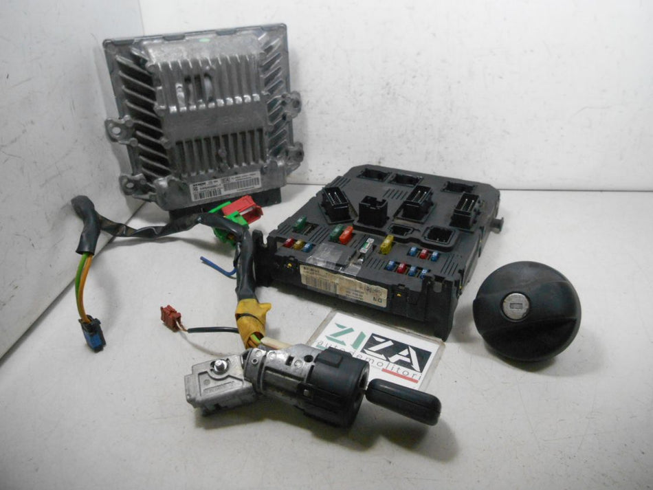 Kit Chiave ECU Citroen C3 I 1.4 HDI 50kw 8HX 2003 5WS40068C-T 9652888580