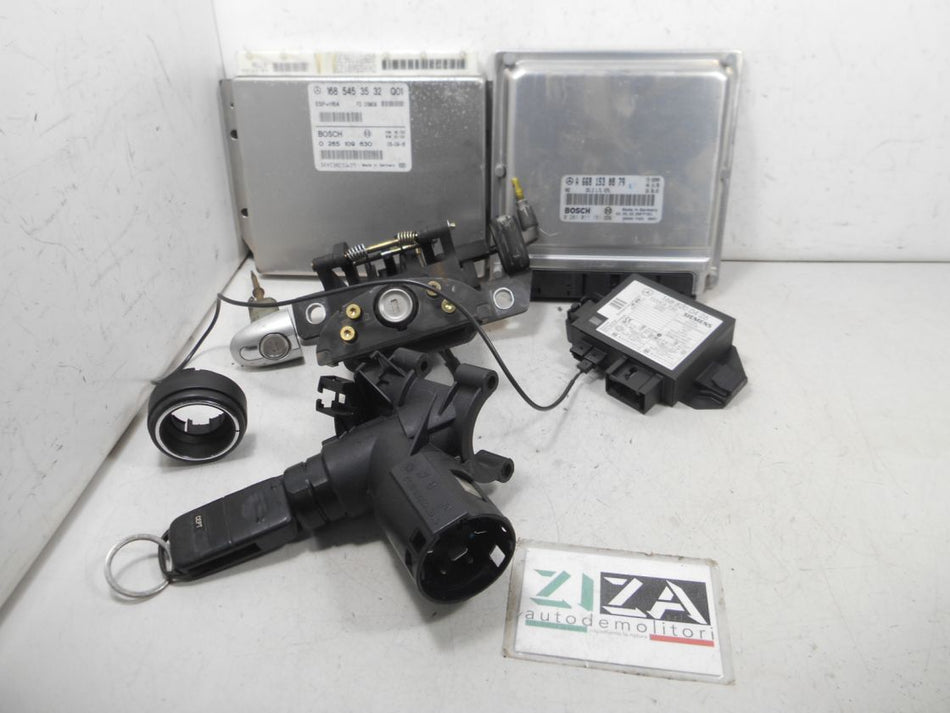 Kit Chiave ECU Mercedes W168 A170 1.7 70kw 668942 2003 A6681530879