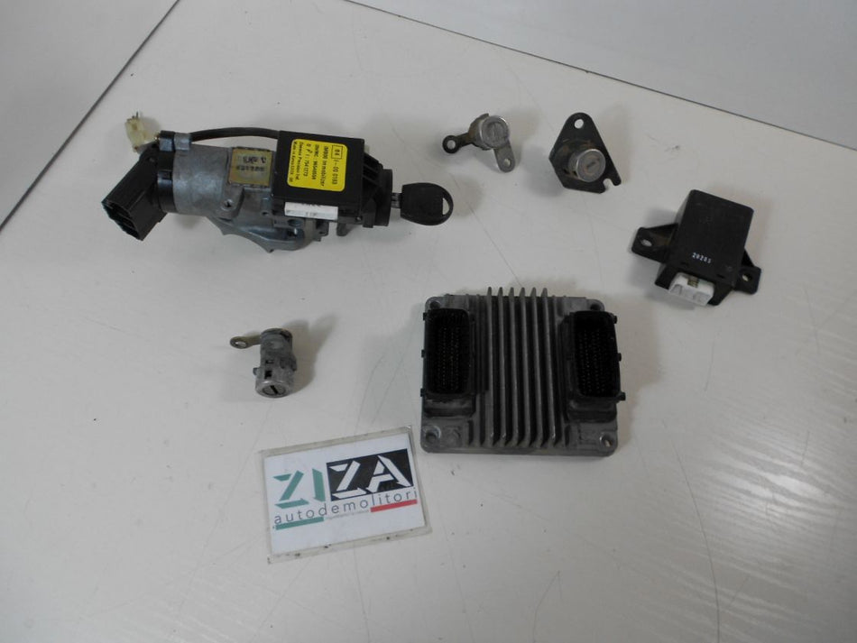 Kit Chiave ECU Daewoo Kalos 1.4 8V 61kw 83cv F14S3 2003 96394312