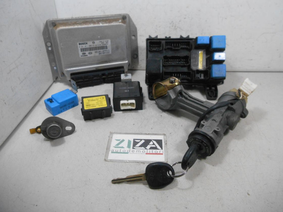 Kit Chiave ECU Hyundai Getz 1.5 60.3kw D3EA 2005 0281011260 39101-27710