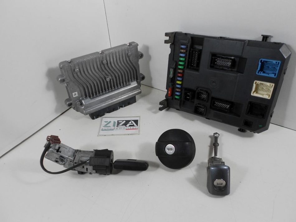Kit Chiave ECU Citroen C3 II 1.1 44,1kw 60cv HFV 2010 9666909780