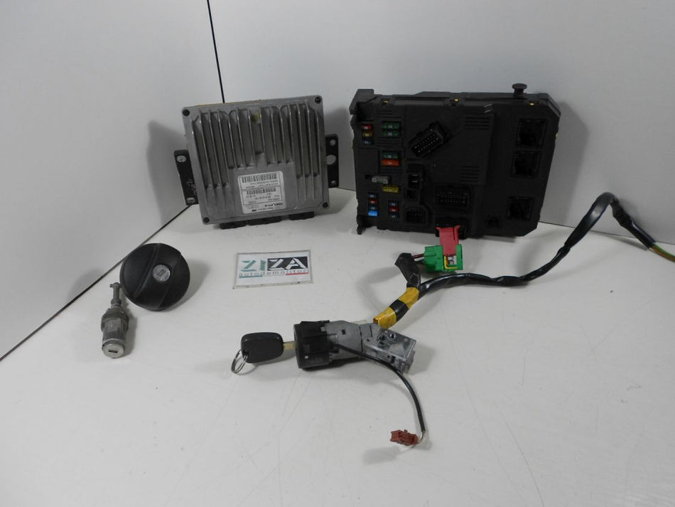 Kit Chiave ECU Citroen C3 I 1.4 66kw 90cv 8HY 2003 9651399180