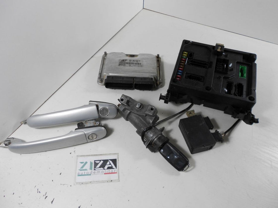 Kit Chiave ECU VW Sharan 1.9 85kw AUY 2002 038906019FC 0281010751