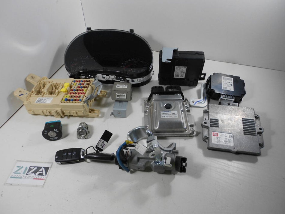 Kit Chiave ECU Kia Picanto JA 1.0 B/GPL 67cv G3LA 2020 39107-04292 9001190364KE