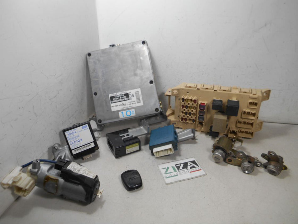 Kit Chiave ECU Toyota Yaris XP10 1.3 63kw 2NZFE 2001 89661-52082