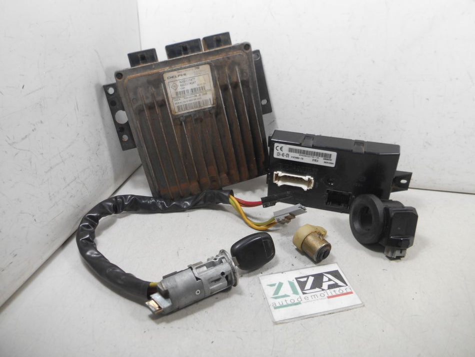 Kit Chiave ECU Renault Kangoo 1.5 60kw K9K B7 2004 8200331477