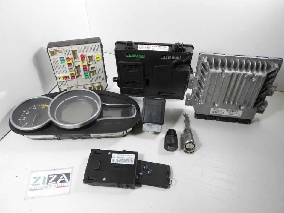 Kit Chiave ECU Renault Megane III 1.5 DCI 81kw 110cv K9K R8 2012 237101454R 284B17288R