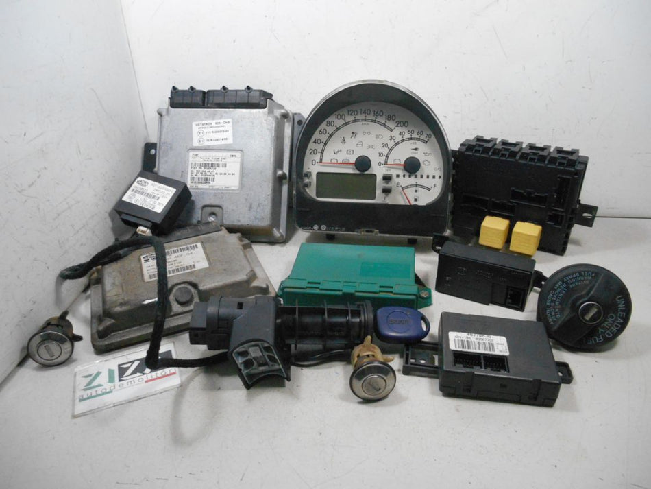 Kit Chiave ECU Fiat Multipla II 1.6 B/Met 76kw 182B6000 2007 51779340 IAW4EF.G4