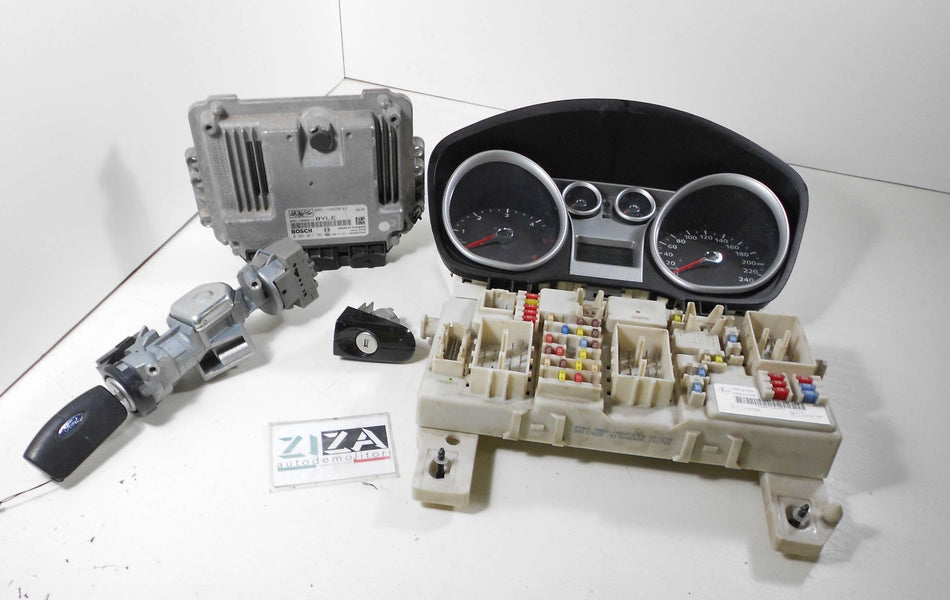 Kit Chiave ECU Ford Focus II 1.6 TDCI 90cv HHDA 2009 8M51-12A650-LE 0281011701