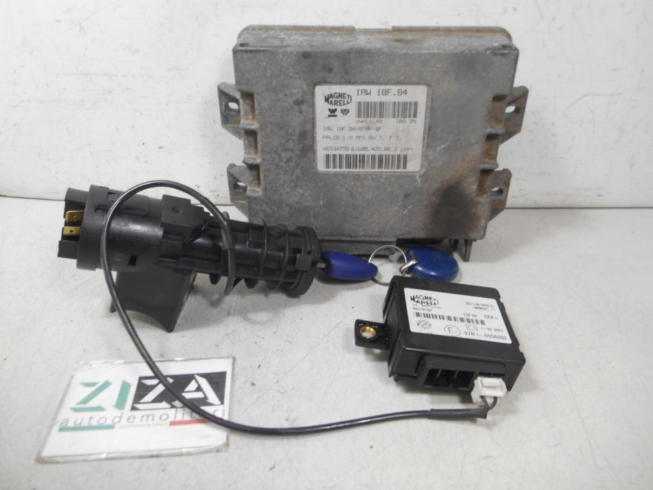 Kit Chiave ECU Fiat Palio 1.2 54kw 73cv 178B5000 1998 46534755