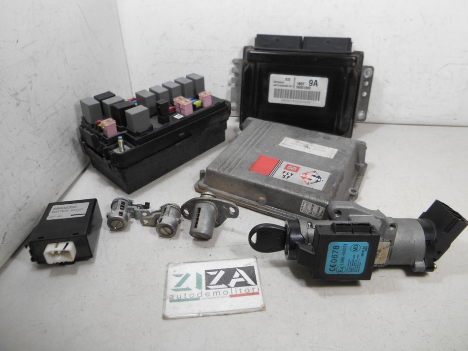 Kit Chiave ECU Chevrolet Matiz 800 B/GPL 38kw 52cv A08S3 2010 96801800