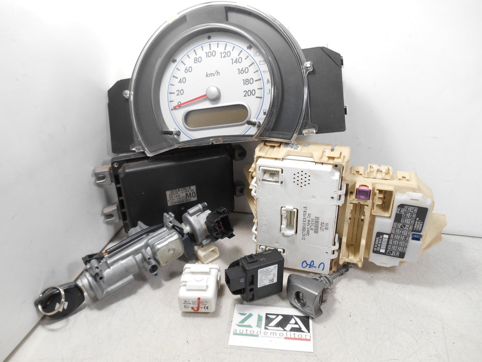 Kit Chiave ECU Suzuki Splash 1.0 48kw 65cv K10B 2010 33920-51K03 36770-51K40